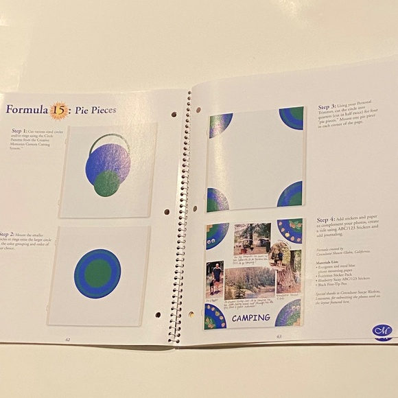 💡 Creative Memories 🖼️Spiral Book of Fast Formulas Product Collection Edition - Picture 3 of 5
